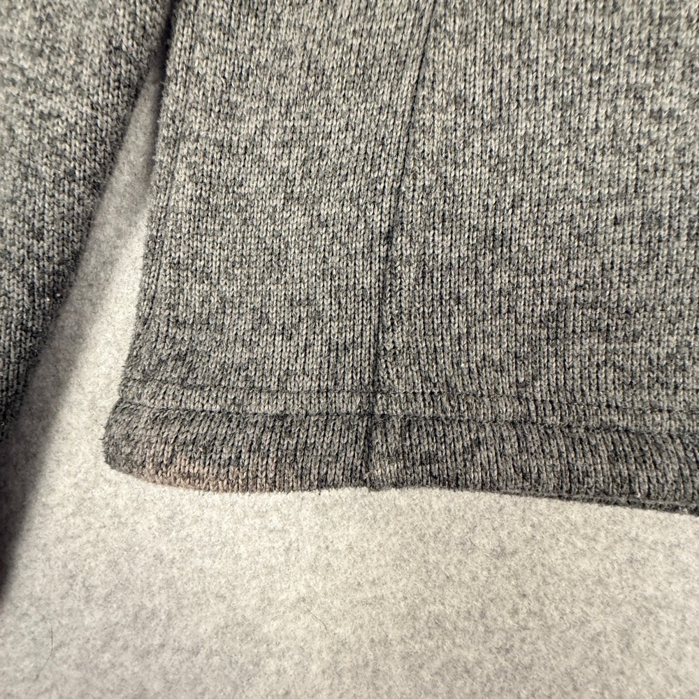 The North Face 1/4 Zip Fleece Sweater Pullover Womens Small Gray - Picture 5 of 12